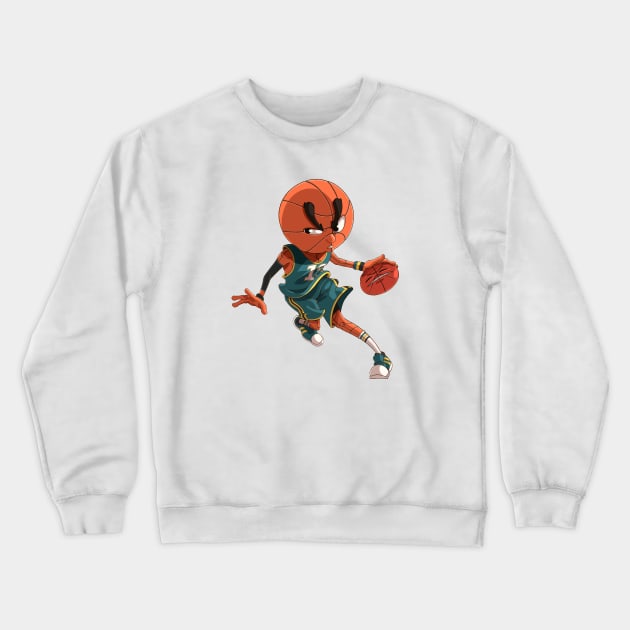 B-BALLER Crewneck Sweatshirt by RichTee Designs